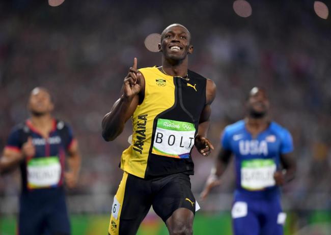 Usain Bolt won the men’s 200 metres dash on Thursday. - Sakshi Post