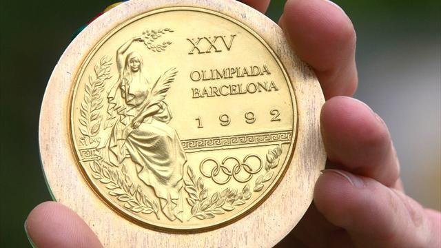 A gold medal of 1992 Barcelona&amp;amp;nbsp;Olympics. - Sakshi Post