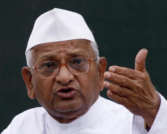 Hazare’s remarks came in the wake of the arrest of sacked Delhi minister Sandeep Kumar in a rape case - Sakshi Post