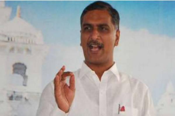 Telangana Irrigation Minister T Harish Rao on Tuesday signed a tripartite agreement with the Centre and Nabard in New Delhi. As part of the tripartite agreement, Nabard will disburse the loan amount to the State. - Sakshi Post