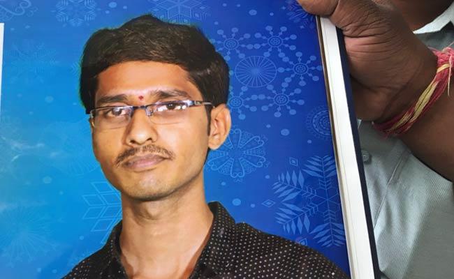 N.Praveen, a student of first year Master of Fine Arts, was found hanging in his room L 204 - Sakshi Post