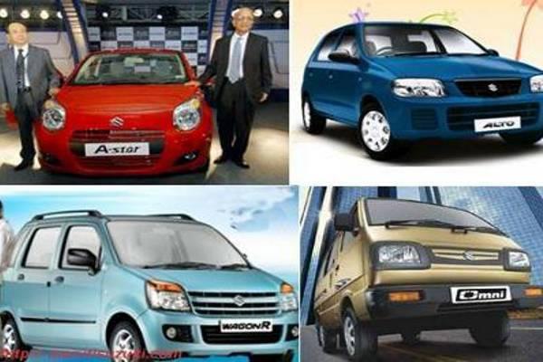 Sales of mini segment cars, including Alto and WagonR models, were at 44,395 during the month as against 35,570 units in the year-ago period, a growth of 24.8 per cent. - Sakshi Post