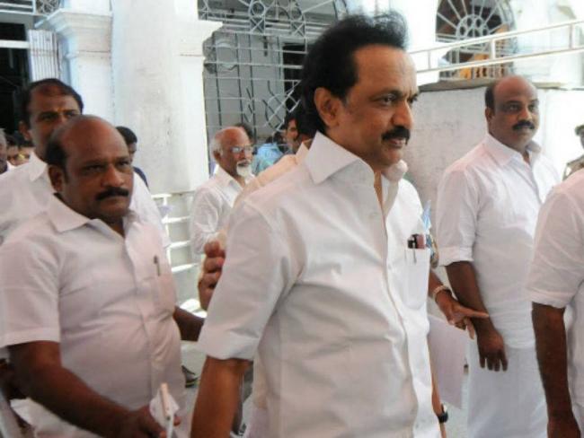 Leader of Opposition in the Tamil Nadu Assembly MK Stalin - Sakshi Post