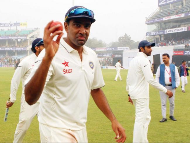 Ashwin led the Indian charge with six wickets and two brilliant run-outs along with left-arm spinner Ravindra Jadeja (2/80) to bundle out the visitors for a paltry 299 just after the tea break - Sakshi Post