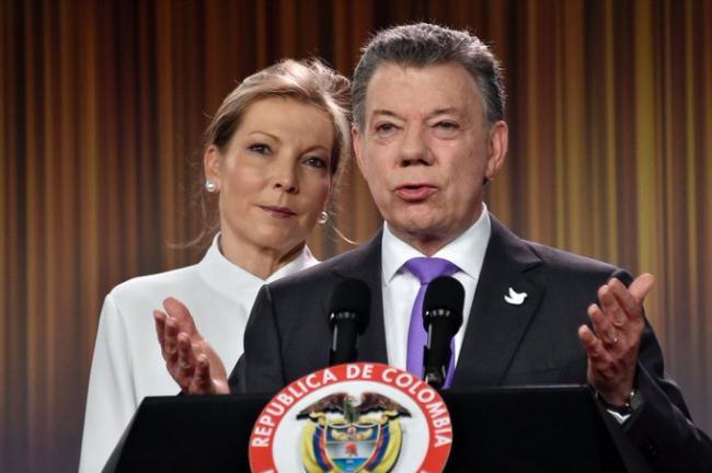 Colombian President Juan Manuel Santos Colombian President Juan Manuel Santos - Sakshi Post