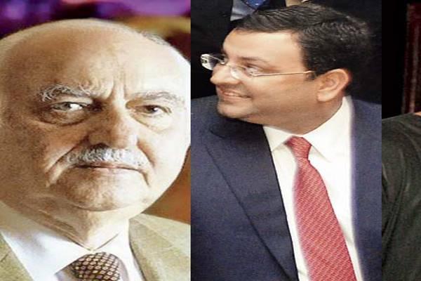 Pallonji Mistry  with his  son Cyrus Mistry. With 18.5% stake, Pallonji Mistry is the single largest shareholder in Tata Sons. - Sakshi Post