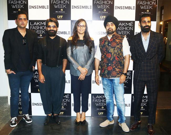 Lakme Fashion Week and Ensemble hosted an evening to celebrate sports and fashion with the World Cup champion Indian Kabaddi players and leading menswear designers. - Sakshi Post