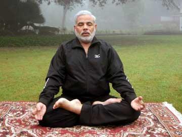 The Prime Minister began the day by participating in an hour-long yoga session with Directors General of Police (DGPs) and Inspectors General of Police (IGPs) and other senior officials - Sakshi Post
