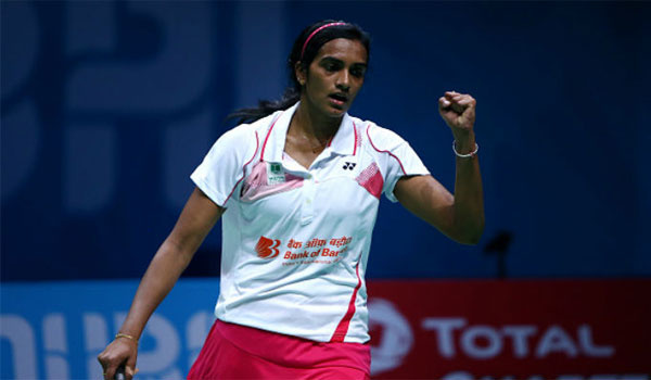 P V Sindhu beat two-time World Champion Carolina Marin P V Sindhu beat two-time World Champion Carolina Marin - Sakshi Post