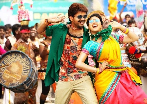 “Bairavaa” only works in parts like many of his previous films and even some select moments -- which you can find only in the first half -- don’t quite make you overlook the film’s biggest flaws, which are its length and pace - Sakshi Post