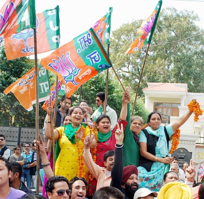 Prominently missing from the BJP list for Punjab polls is star campaigner Navjot Singh Sidhu who quit the party in 2016. Prominently missing from the BJP list for Punjab polls is star campaigner Navjot Singh Sidhu who quit the party in 2016. - Sakshi Post