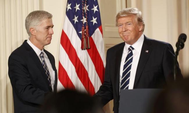 Born and raised in Colorado, 49-year-old Gorsuch of the US Court of Appeals for the Tenth Circuit is the youngest Supreme Court nominee in a quarter century - Sakshi Post