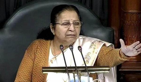 Lok Sabha Speaker Sumitra Mahajan - Sakshi Post