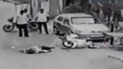 The gruesome murder was caught on CCTV - Sakshi Post