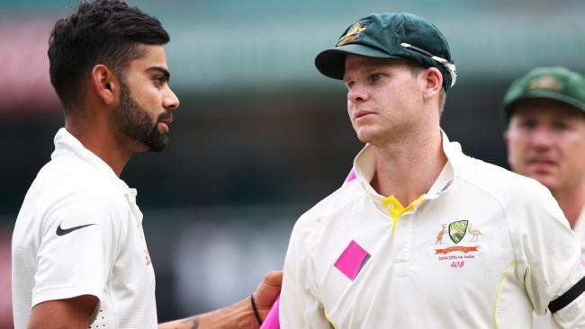 The second Test in Bengaluru ended in controversy after Smith was caught looking toward the dressing room balcony for advice on DRS appeal against his dismissal - Sakshi Post