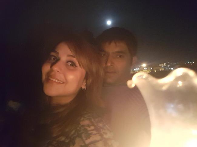 Comedian Kapil Sharma and his girlfriend Ginni - Sakshi Post