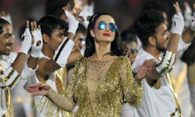 Amy Jackson performs at the IPL 10th edition - Sakshi Post