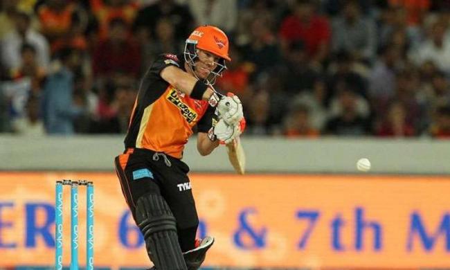 David Warner smashed a marauding 126 runs off 59 deliveries David Warner smashed a marauding 126 runs off 59 deliveries - Sakshi Post