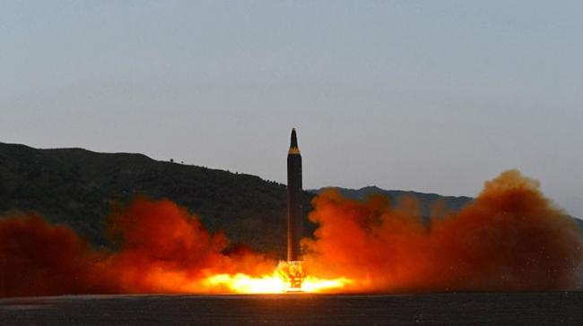 North Korea on Sunday test-fired a ballistic missile which travelled some 500 km, just a week after a previous launch sparked international condemnation. - Sakshi Post
