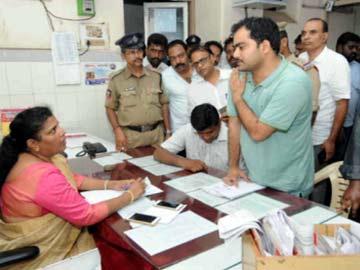 Ippala Ravindra being questioned - Sakshi Post