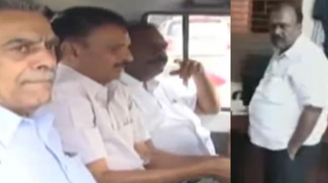 Kukatpally Sub-Registrar Rachakonda Srinivas Rao, PS Parthasarathi and PVS Sharma have been remanded to judicial custody by a court on Monday; Srinivas Rao during raids on his office - Sakshi Post