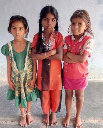 Three girls left behind by their parents - Sakshi Post