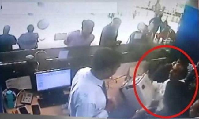 MP JC Diwakar Reddy damages pinter after being denied boarding pass - Sakshi Post