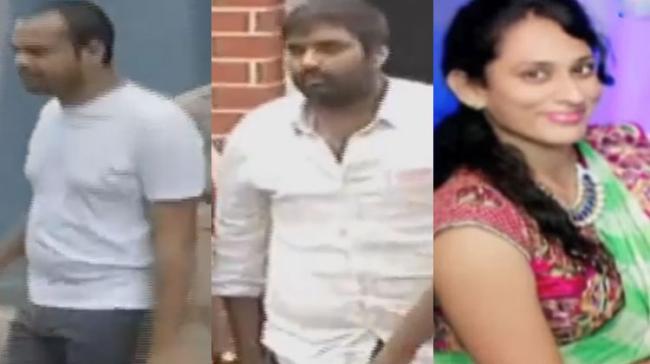 Sravan(A1) and Rajiv(A2) being taken out of Chanchalguda jail on Monday; Sirisha - Sakshi Post