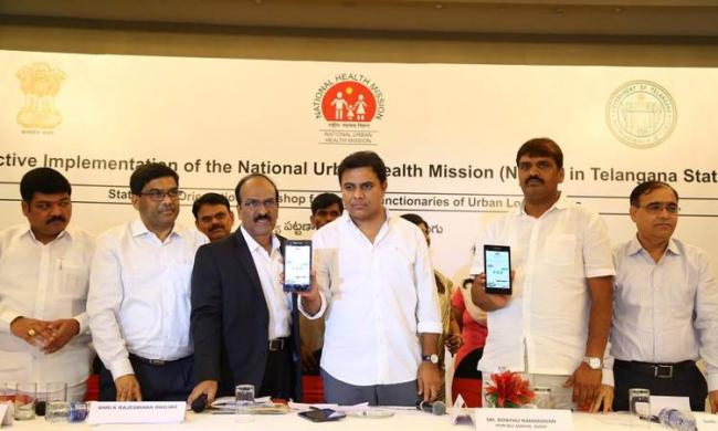 KTR launches GHMC’s ‘Swachh Dhooth’ app - Sakshi Post