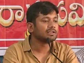 Kanhaiya Kumar spoke during the meeting that was organised by left-wing students’ unions — AISF (All India Student Federation) and AIYF (All India Youth Federation). - Sakshi Post