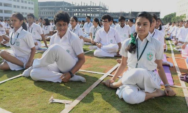The court dismissed pleas seeking direction to make yoga compulsory in schools for students from classes 1 to 8 The court dismissed pleas seeking direction to make yoga compulsory in schools for students from classes 1 to 8 - Sakshi Post