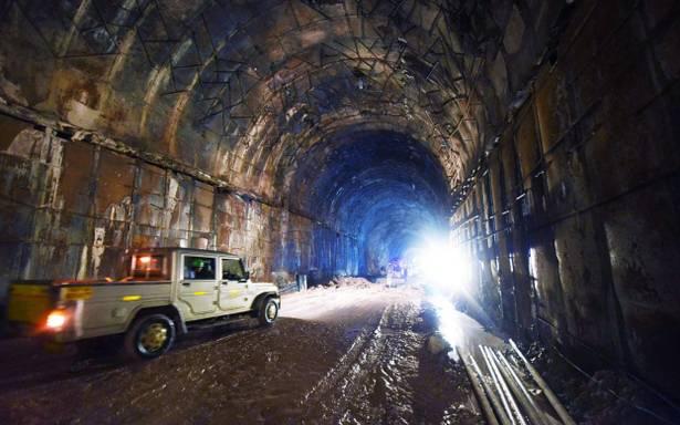 File Photo of Kaleswaram project’s tunnel&amp;amp;nbsp; - Sakshi Post