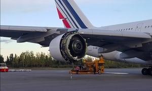 An Air France A380 superjumbo carrying more than 500 people made an emergency landing in Canada after suffering “serious damage” to one of its engines. - Sakshi Post