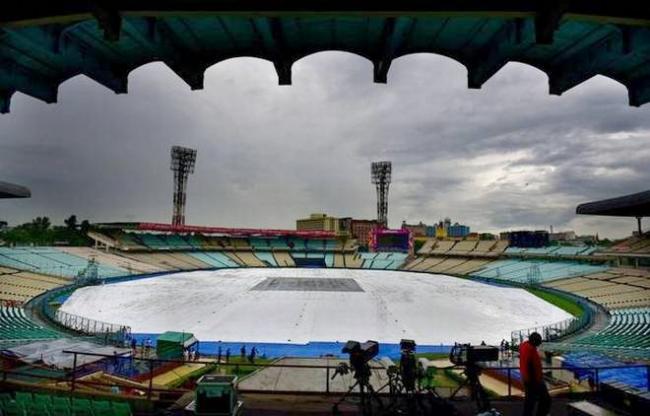 India’s practice session on the eve of their first Twenty20 match against Australia was called off due to intermittent showers. - Sakshi Post