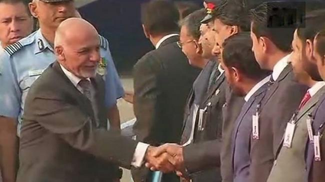 Ashraf Ghani arrived here on Tuesday on a day-long visit - Sakshi Post