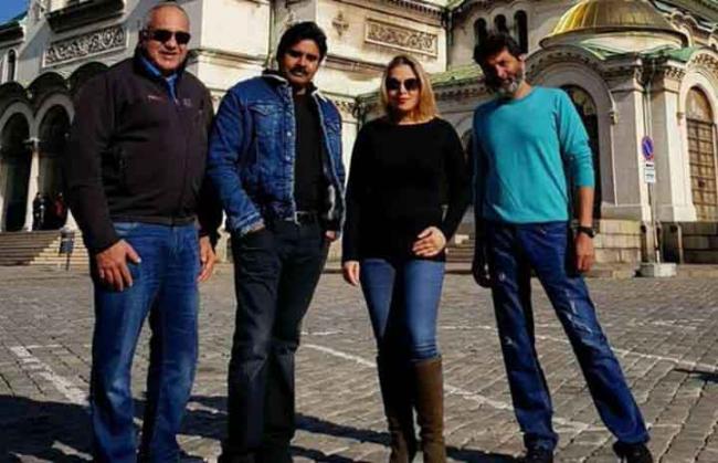 Sources said that they are currently shooting a duet song between Pawan Kalyan and Anu Emmanuel. Sources said that they are currently shooting a duet song between Pawan Kalyan and Anu Emmanuel. - Sakshi Post
