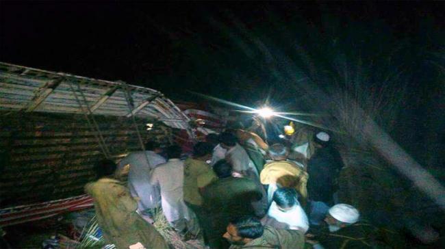 The doomed bus was carrying 82 passengers to a religious congregation in the provincial capital of Lahore from Attock - Sakshi Post