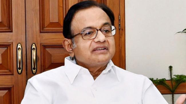 Senior Congress leader P Chidambaram - Sakshi Post