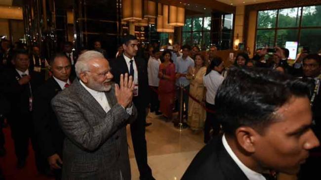 This is the first Prime Ministerial visit from India to the Philippines in 36 years since the visit of Indira Gandhi in 1981. - Sakshi Post