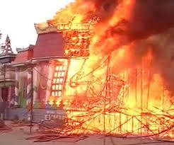 Film set goes up in flames in Annapurna studio  Film set goes up in flames in Annapurna studio  - Sakshi Post