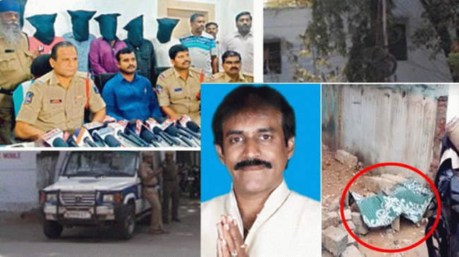 The TRS leader, who was a resident of Sanath Nagar, was bludgeoned to death by some unidentified persons on November 15. Based on the CCTV footage, the police noticed that one Mirza Haroon Baig was the prime suspect in the case. The TRS leader, who was a resident of Sanath Nagar, was bludgeoned to death by some unidentified persons on November 15. Based on the CCTV footage, the police noticed that one Mirza Haroon Baig was the prime suspect in the case. - Sakshi Post