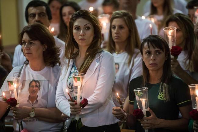 Vigils and memorials were being held in Brazil and Colombia early Wednesday to mark the first anniversary of the Chapecoense air tragedy. - Sakshi Post