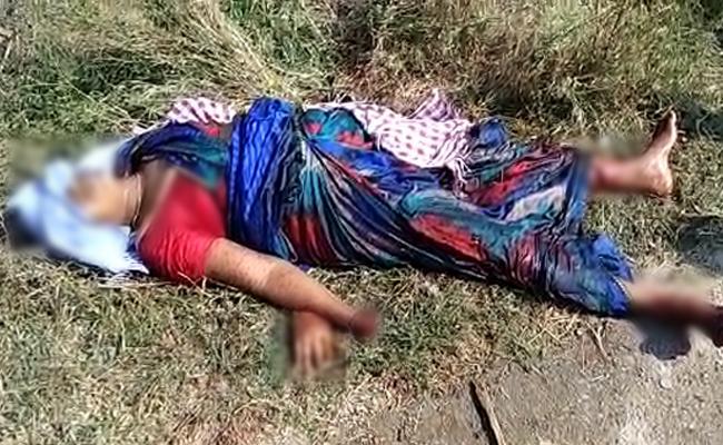 Injured Haripriya before being taken to the hospital - Sakshi Post