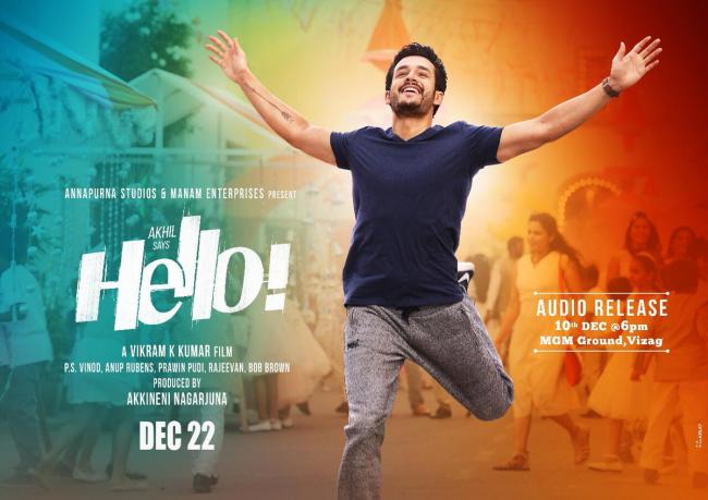 Hello Movie Poster Hello Movie Poster - Sakshi Post