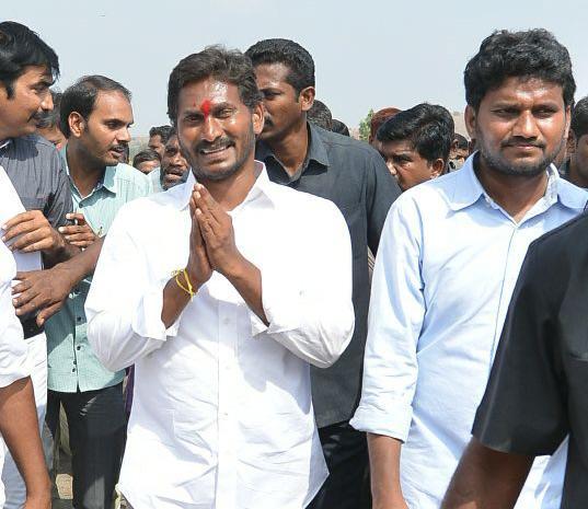 The AP Leader of Opposition, YS Jagan Mohan Reddy resumed his Praja Sankalpa Yatra on Day 30 on Saturday. This is his fourth day in Anantapur district. - Sakshi Post