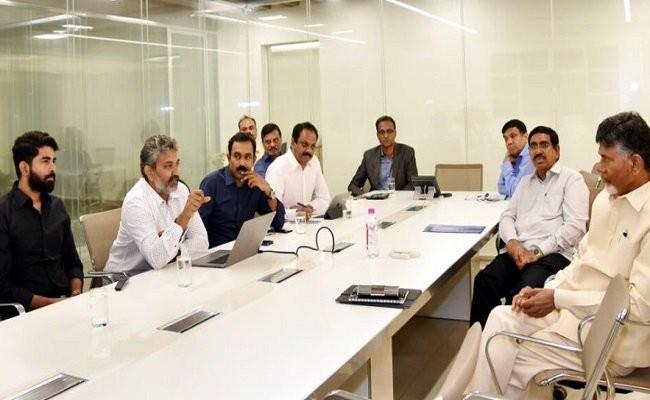 Recently, the maverick maker met Andhra Pradesh Chief Minister N Chandra Babu Naidu on the design of the new state capital Amaravati. - Sakshi Post