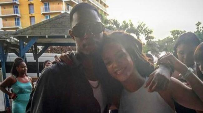 Singer Rihanna with cousin Tavon Kaiseen Alleyne - Sakshi Post