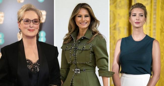 Veteran actress Meryl Streep says she is still waiting to hear Melania and Ivanka Trump speak up about sexual harassment allegations. - Sakshi Post