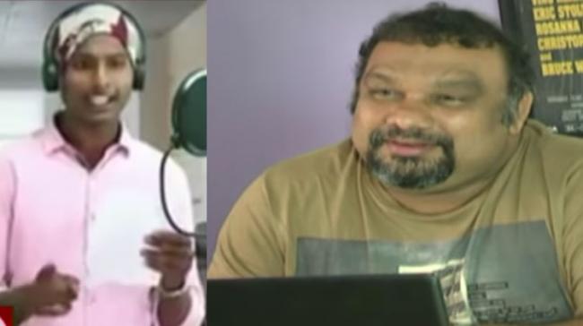 Pawan Kalyan fan records the song in the video; Kathi Mahesh (file photo) - Sakshi Post