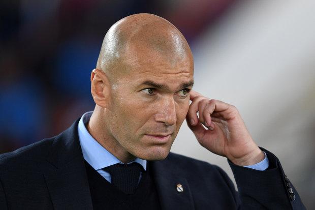 Real Madrid coach Zinedine Zidane Real Madrid coach Zinedine Zidane - Sakshi Post